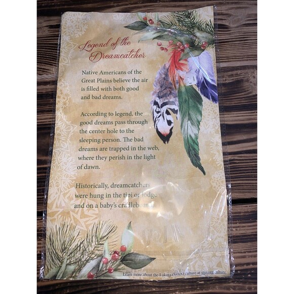 Dreamcatcher by St. Joseph Indian School South Dakota Lakota Sioux - Picture 2 of 4